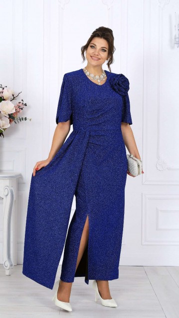 NINELE Платье 7509 Василек фото 3