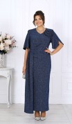 NINELE Платье 7509  Синий фото 2
