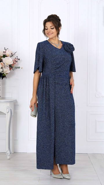 NINELE Платье 7509  Синий фото 4