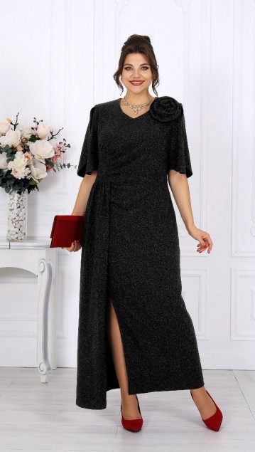 NINELE Платье 7509   Черный фото 3