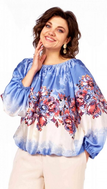 Olga Style Блузка С881 фото 4