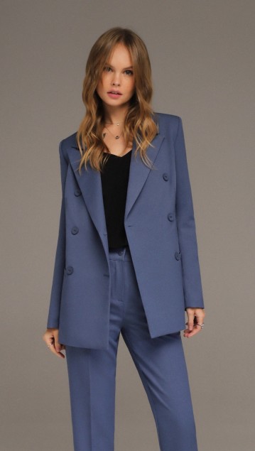 PiRS Брюки 4638 голубой фото 5