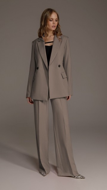 PiRS Жакет 4653 серо-бежевый фото 2