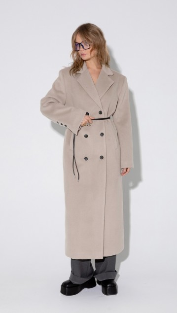 PiRS Пальто 5372 светло-бежевый 
