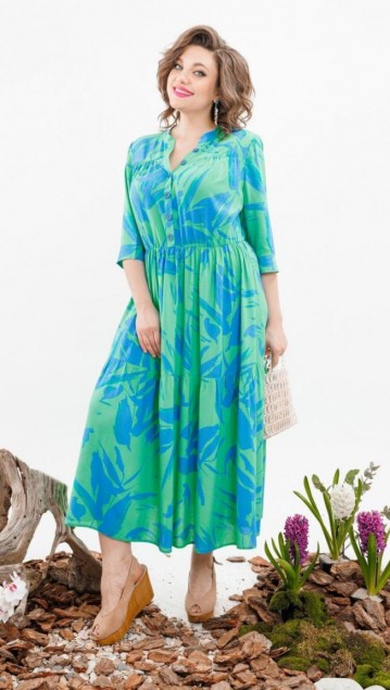 Romanovich Платье 1-2373д Зеленый 