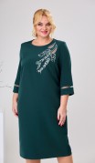 Romanovich Платье 1-2426 Тёмно-зелёный фото 2