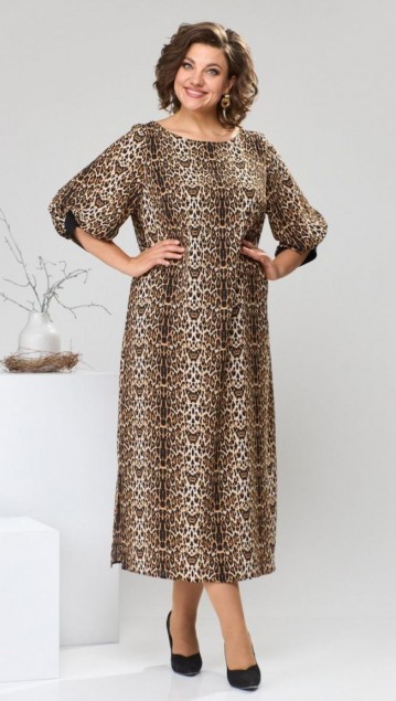 Romanovich Платье 1-2442 Леопард фото 6