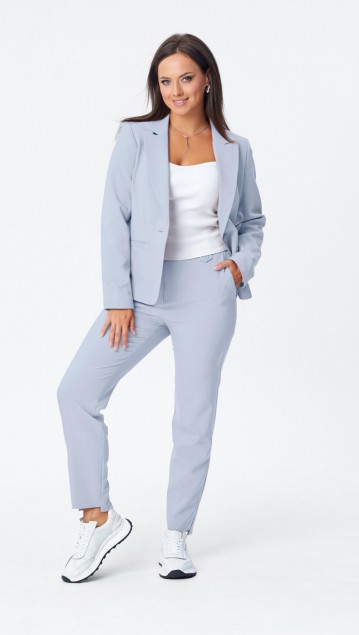 Vilena fashion Костюм 1003 бледно-голубой 