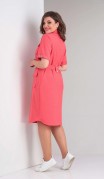 Vilena fashion Платье 805 коралл фото 4