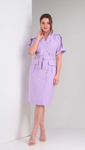 Vilena fashion Платье 812 сирень фото 4