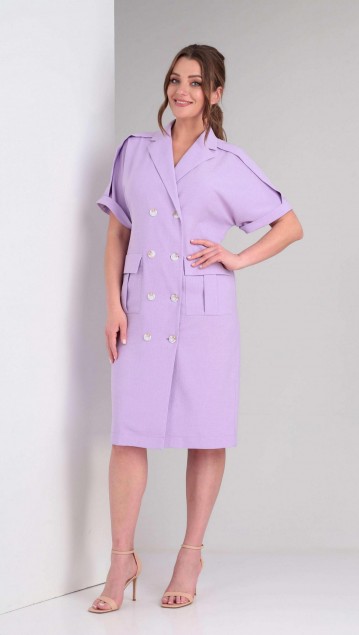 Vilena fashion Платье 812 сирень фото 3
