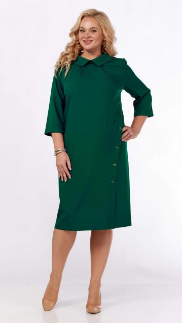 Vilena fashion Платье 896 зеленый 