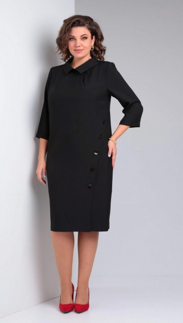 Vilena fashion Платье 896 черный фото 2