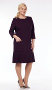 Vilena fashion Платье 897 баклажан фото 5