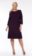 Vilena fashion Платье 897 баклажан фото 3