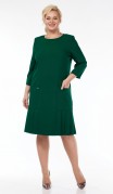 Vilena fashion Платье 897 зеленый фото 5