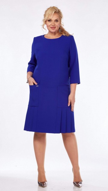 Vilena fashion Платье 897 василек 