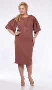 Vilena fashion Платье 927 капучино фото 5