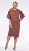 Vilena fashion Платье 927 капучино фото 2