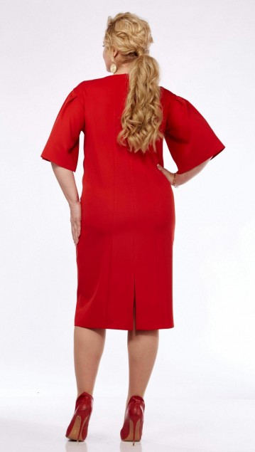 Vilena fashion Платье 927 красный фото 6