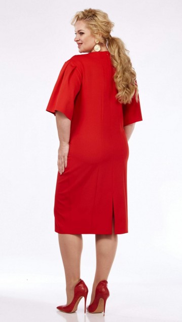 Vilena fashion Платье 927 красный фото 5